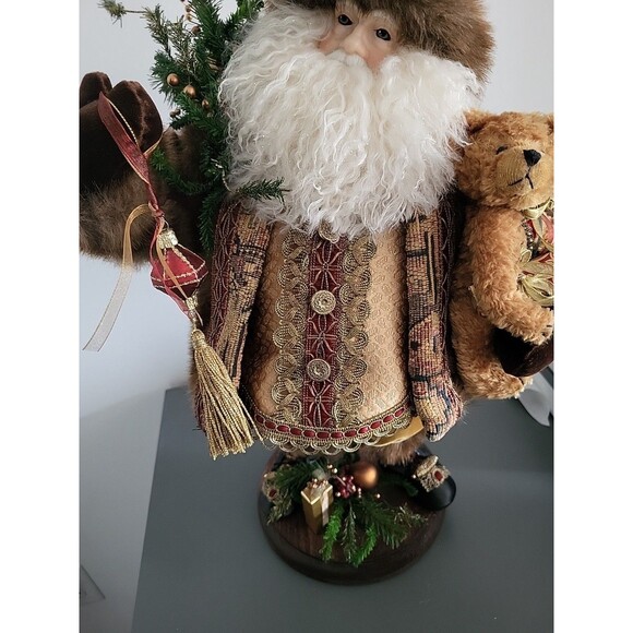 Forever Christmas Chelsea Fair Santa Claus 19" Ltd Edition Signed #4 out of 50 - Picture 10 of 16